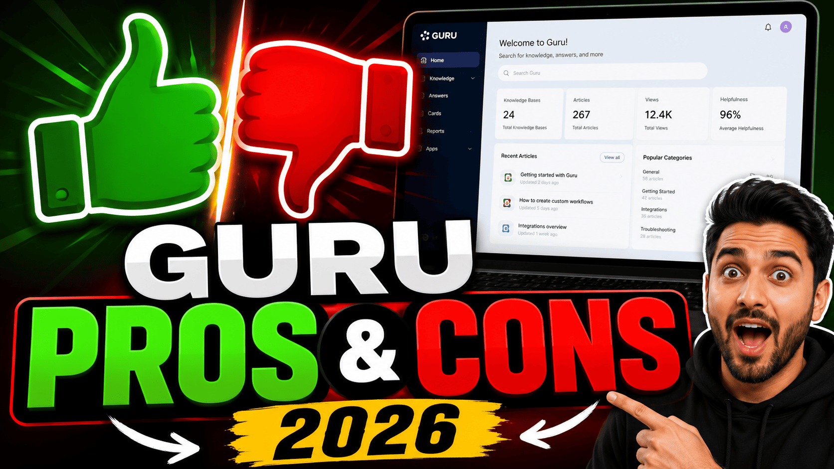 Guru Knowledge Base Software for 2026: Complete Review & Guide