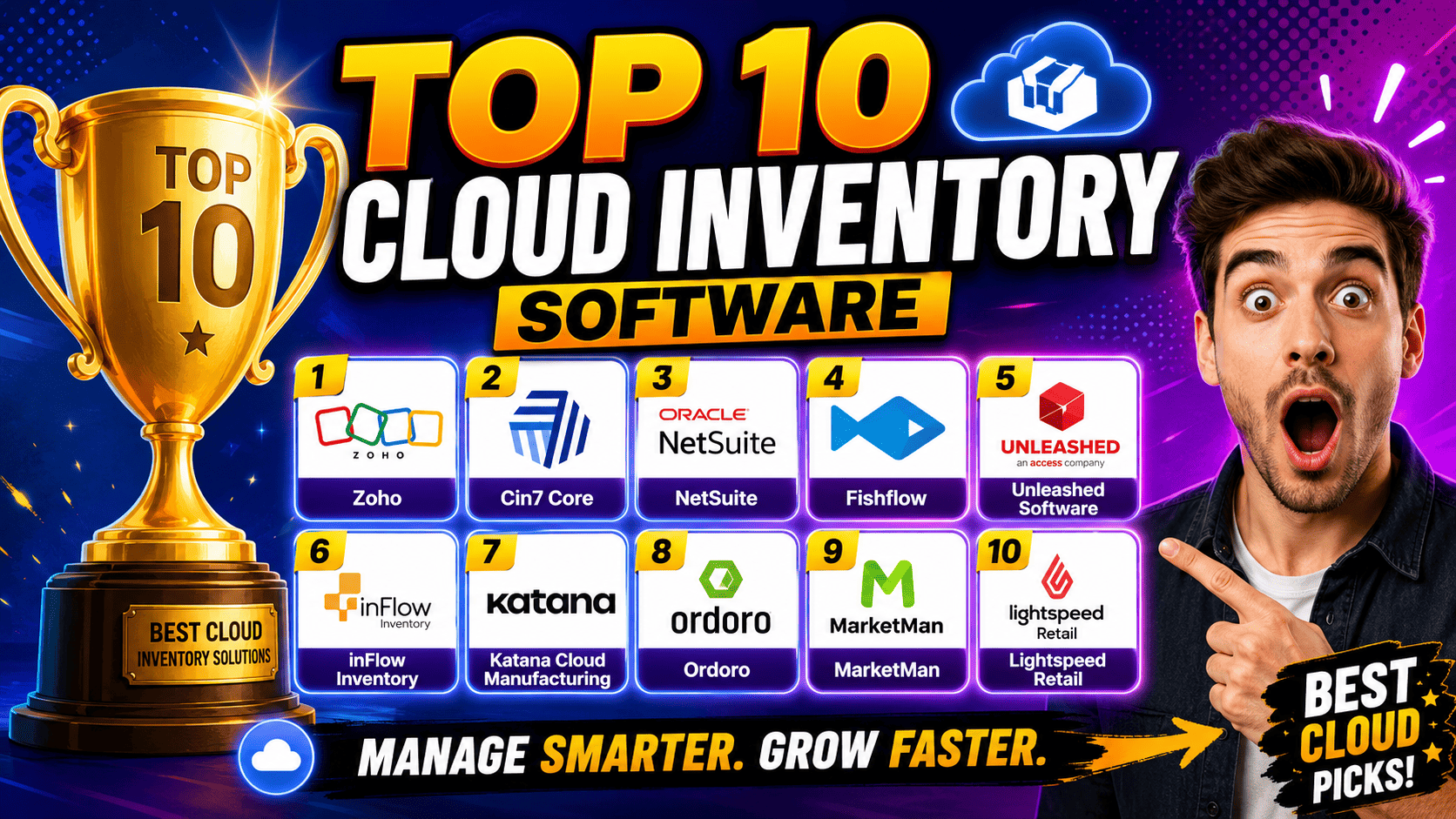 Top 10 Cloud Based Inventory Management Software 2026
